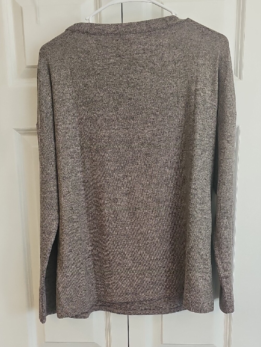 Maurices Heathered Gray Knit Sweater Top - Picture 6 of 6